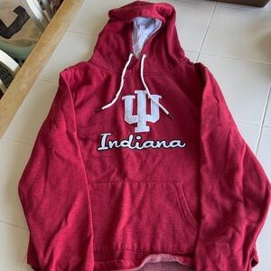 Colosseum Red Indiana Hoodie